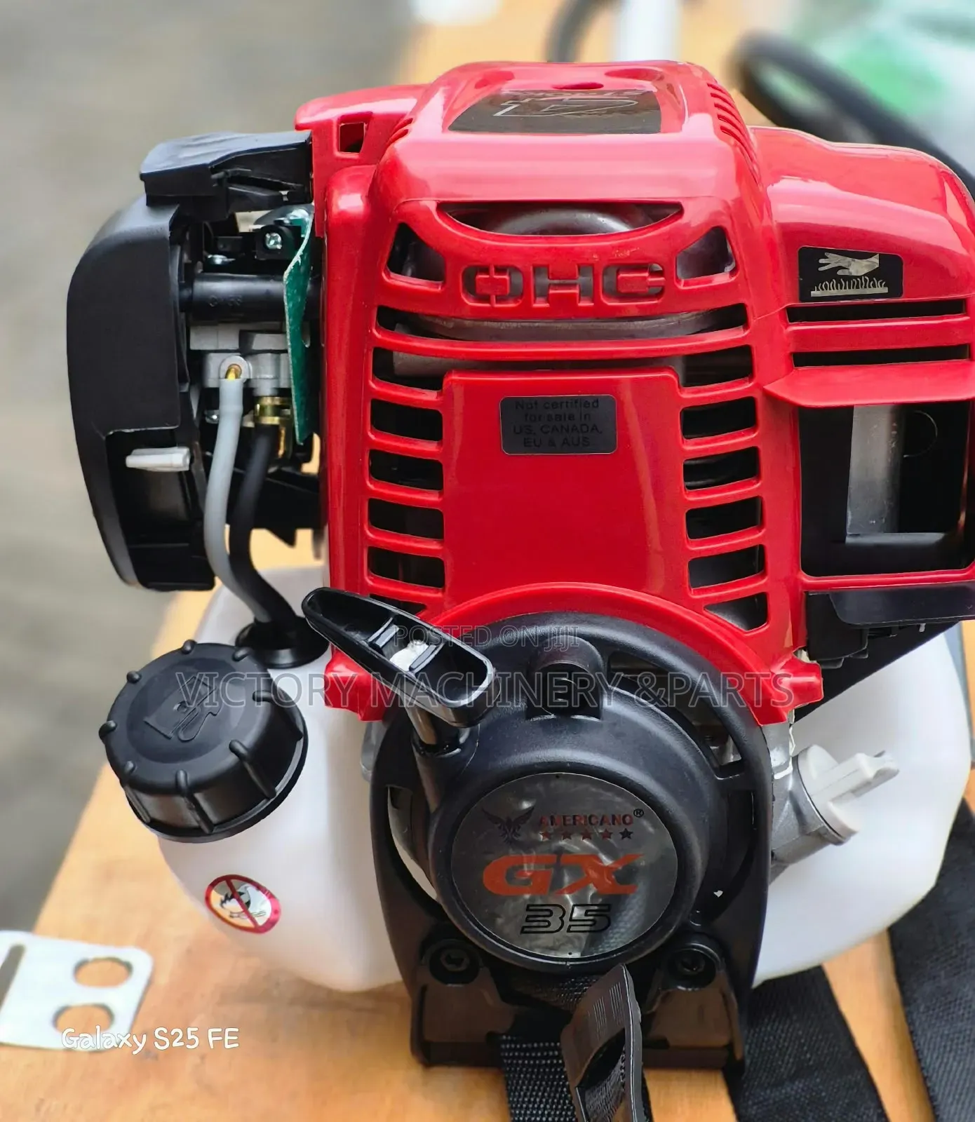 Terminator 4-Stroke Brush Cutter With 8 Blades