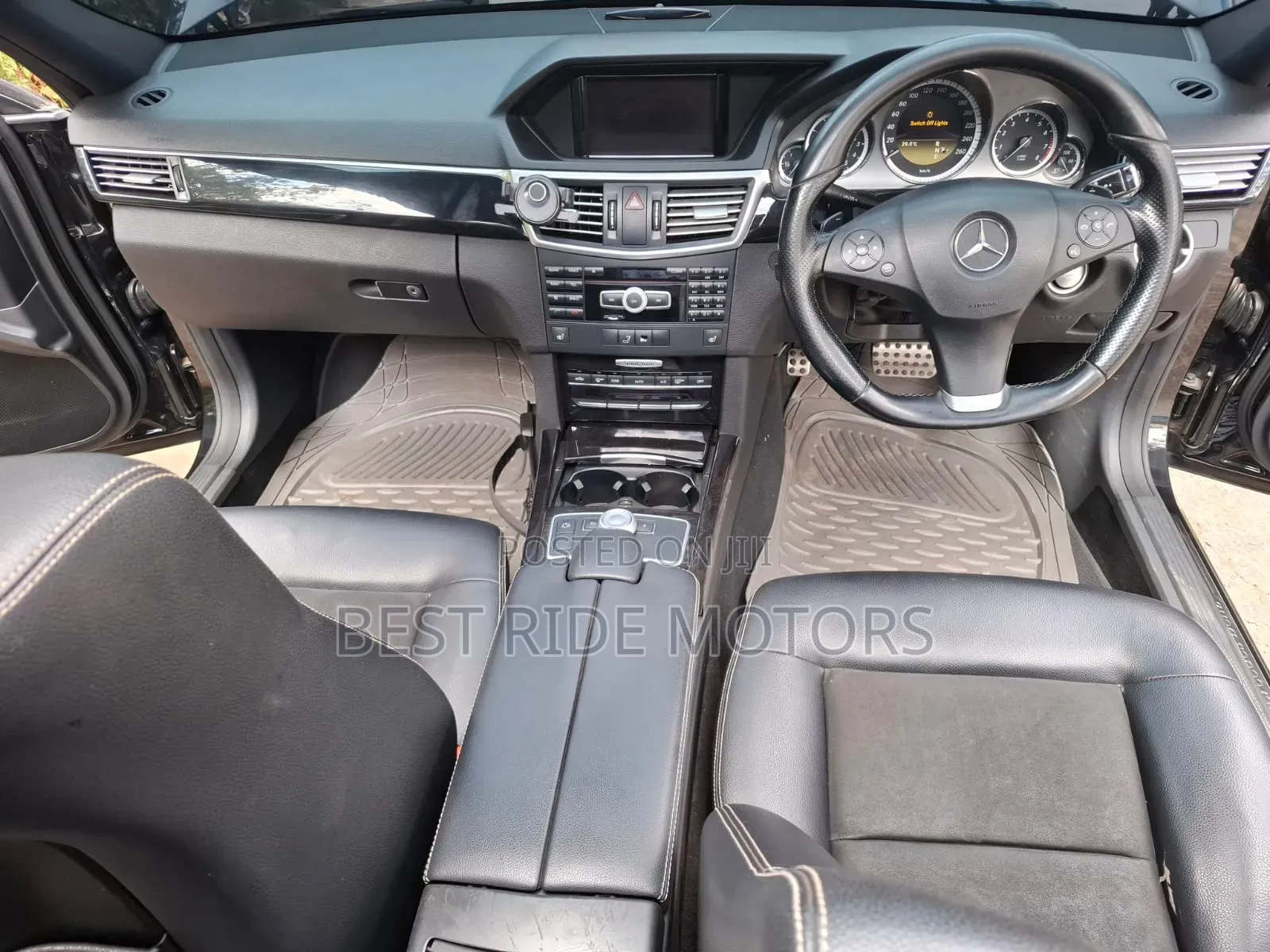 Mercedes-Benz E250 2011 Black
