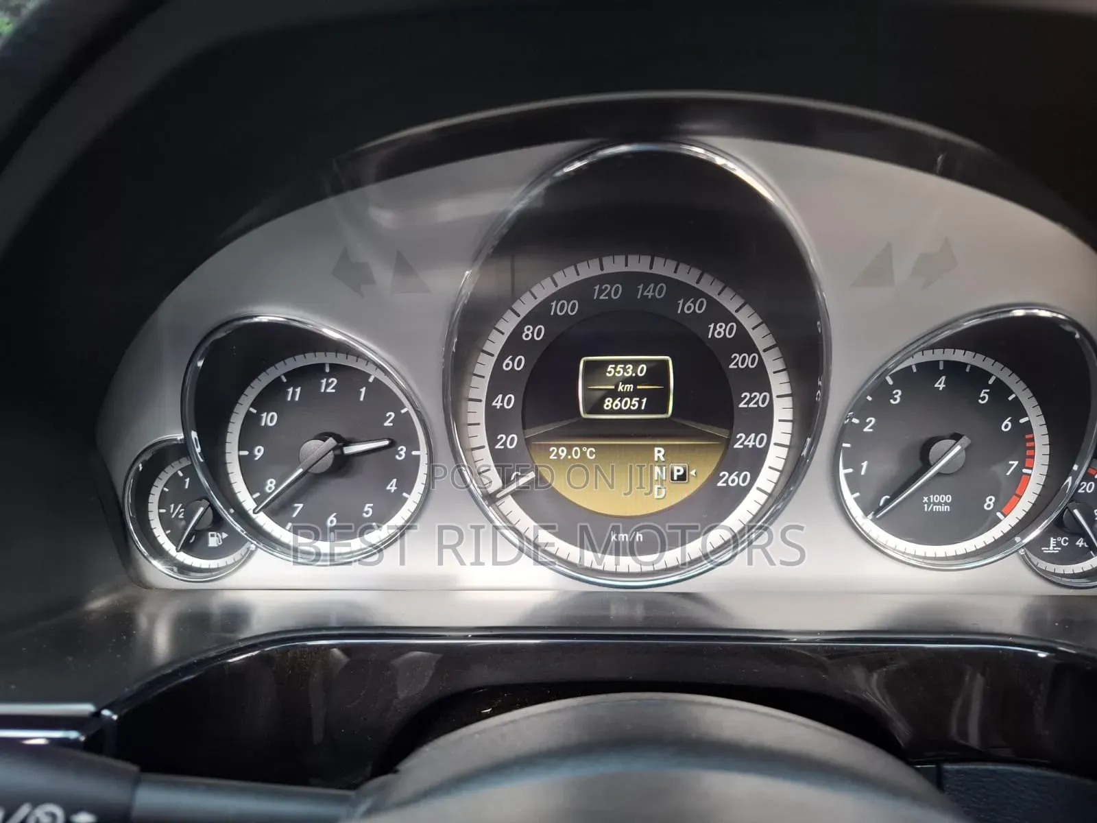 Mercedes-Benz E250 2011 Black