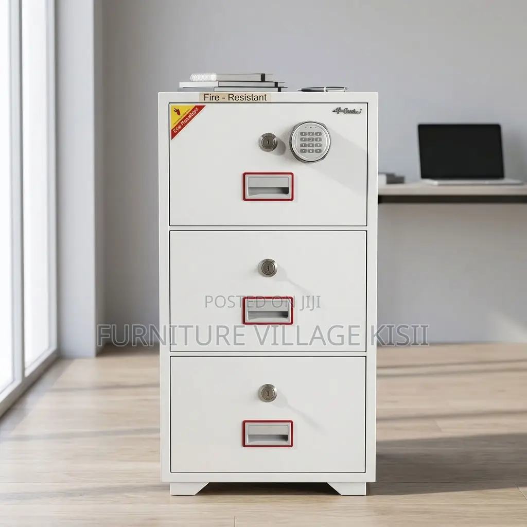 3-Drawer Fire Proof Office Safe