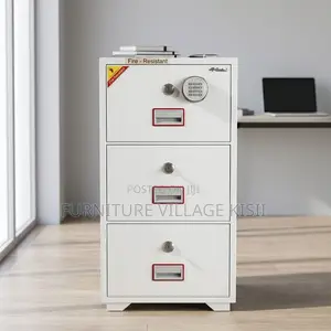 3-Drawer Fire Proof Office Safe