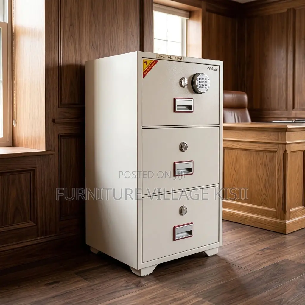 3-Drawer Fire Proof Office Safe