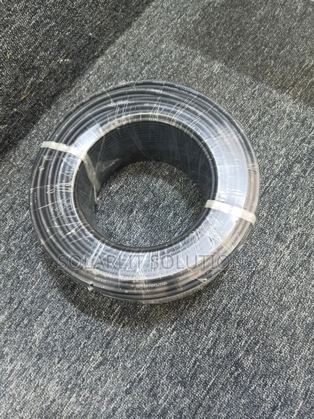 Black Solar DC Cable