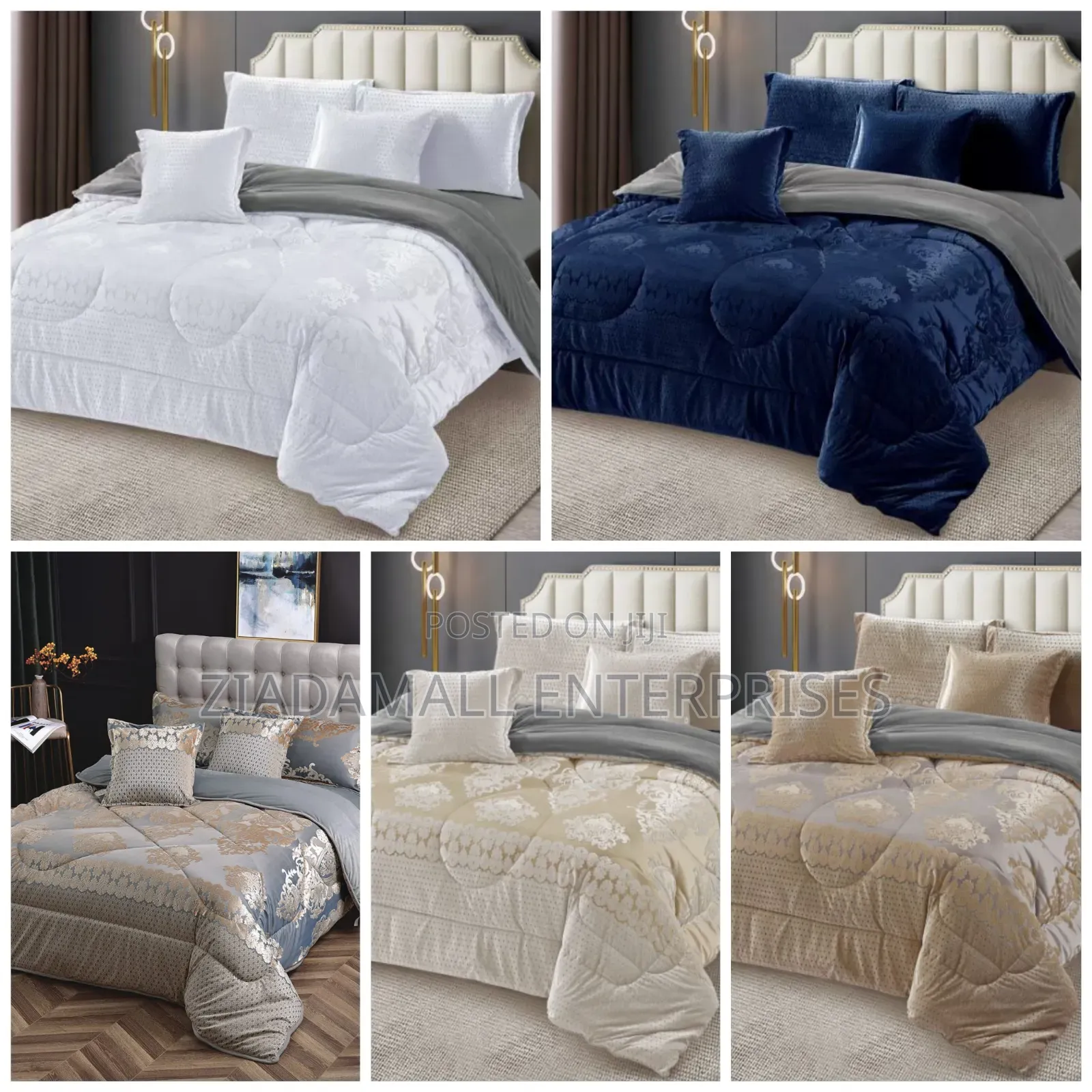 6pcs Silk Duvet