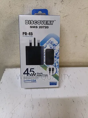 Discovery Power Delivery Wall Charger 45W Three-Pin Plug