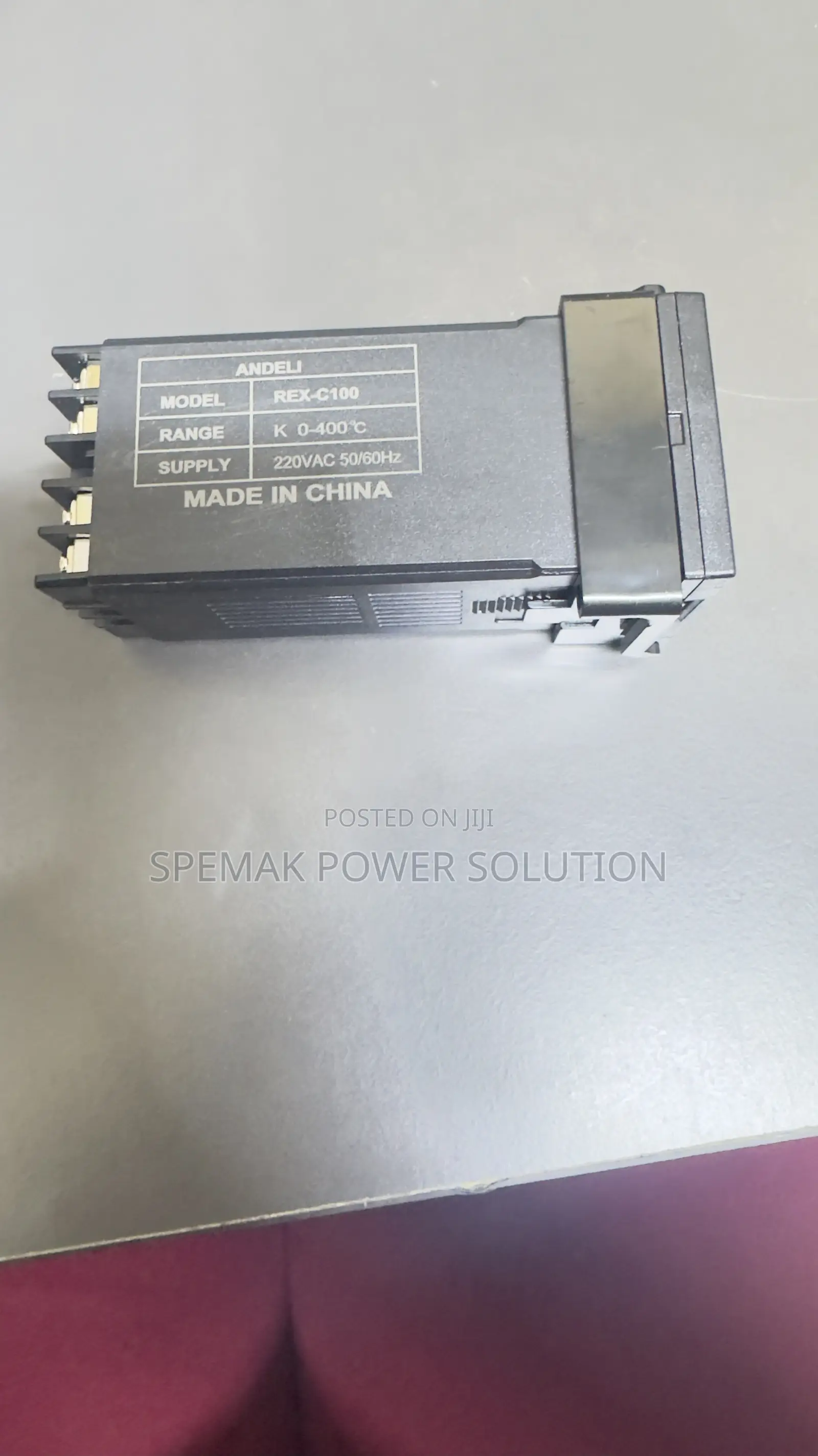 Temperatur Controller -Andeli