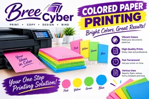 Color Printing on Colored Paper