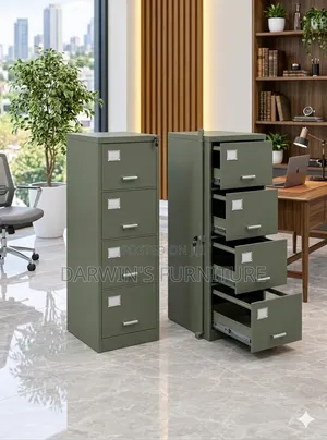 Green Office Filling Cabinet