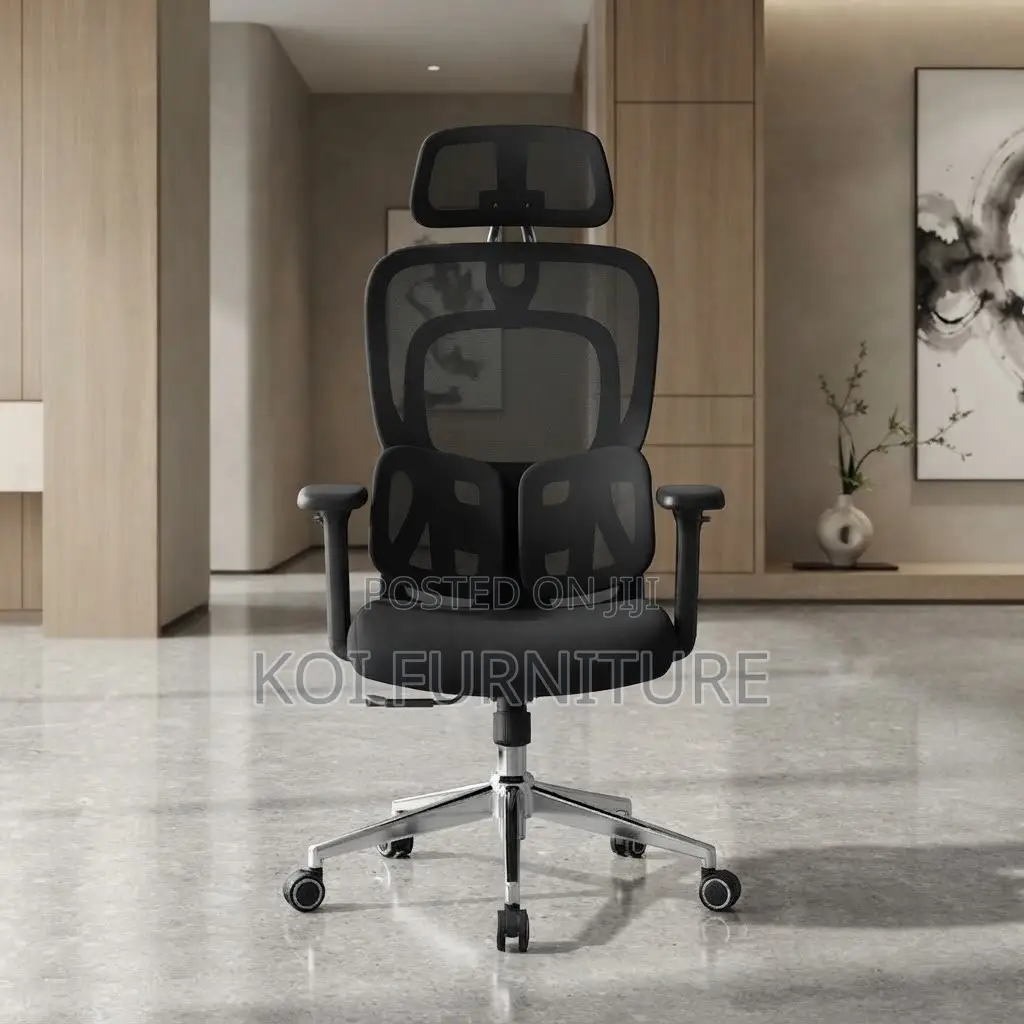 Office Chairs; Orthopedic Executive Seat (Tri-Fold Lumbar Series)