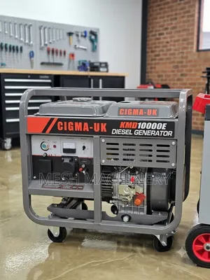 9kva CIGMA-UK KMD10000E Open-Frame Diesel Generator