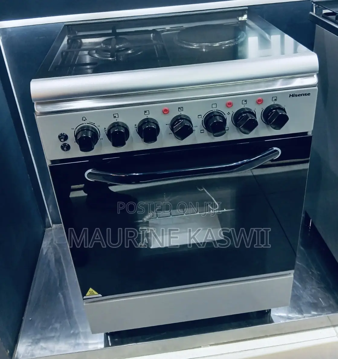 Hisense 3gas+1electric Standing Cooker
