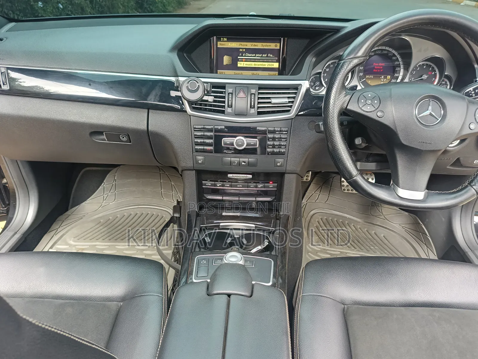 Mercedes-Benz E250 2011 Black