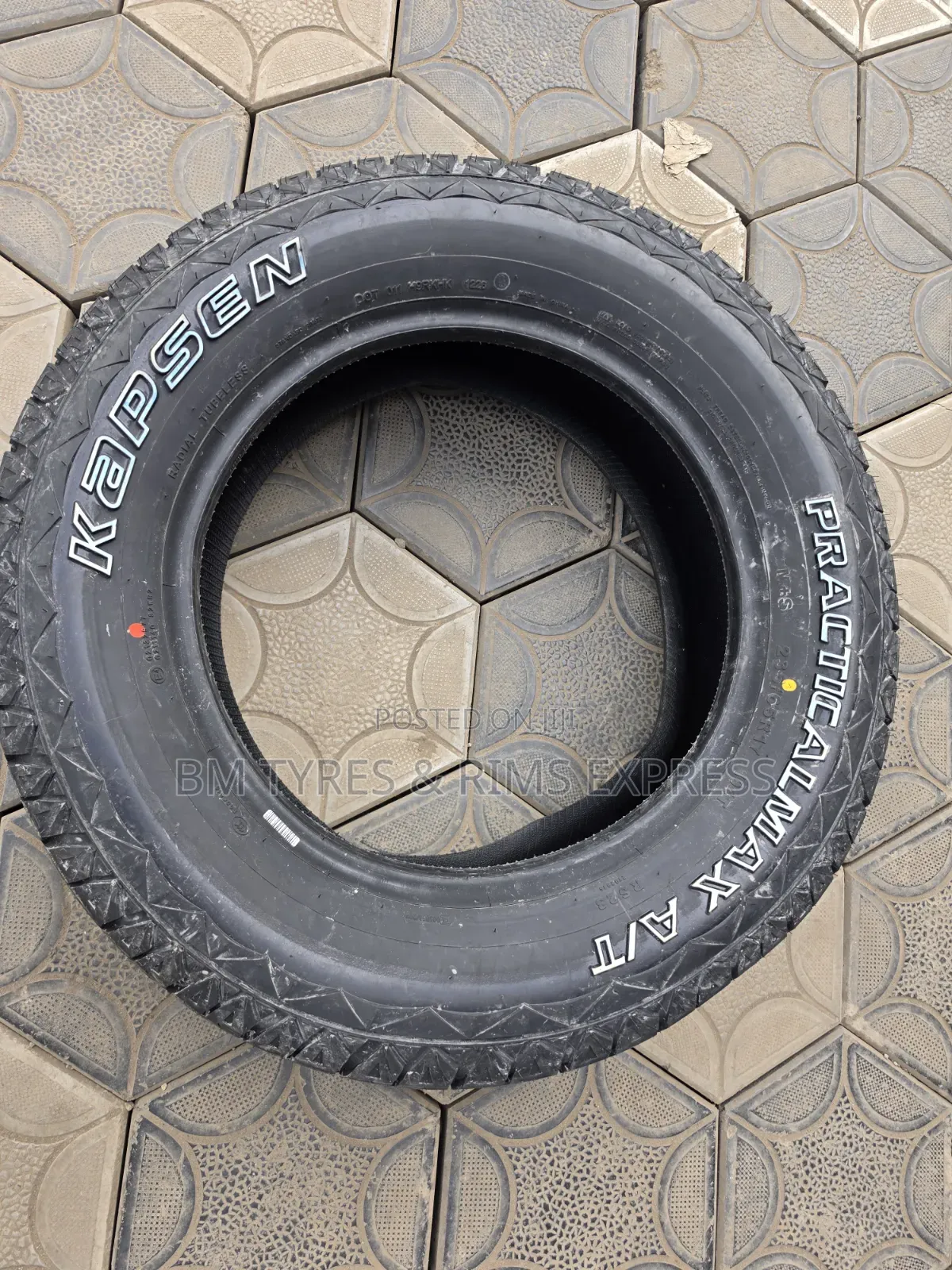 235 /65 R17 Kapsen Tires (All Terrain) New Technology.