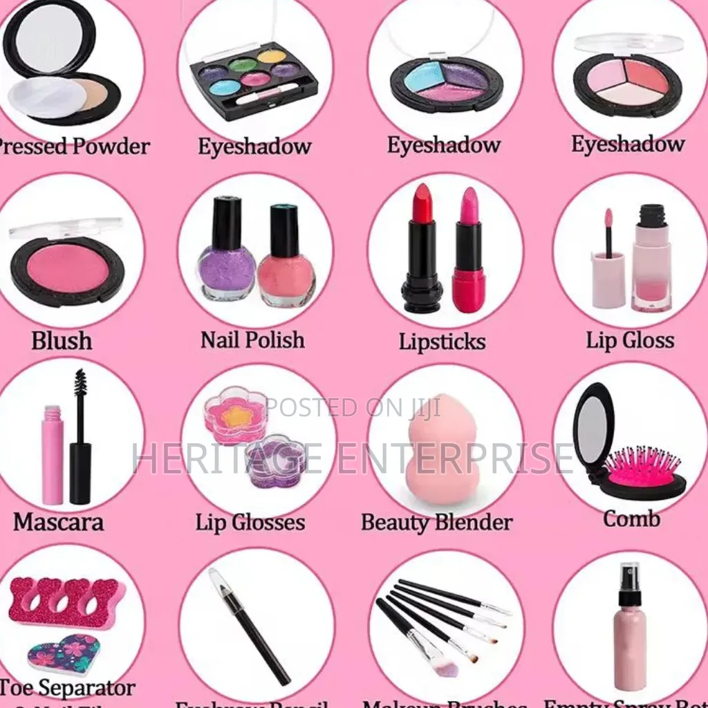 Children’s Make-Up Kit / Set Pink