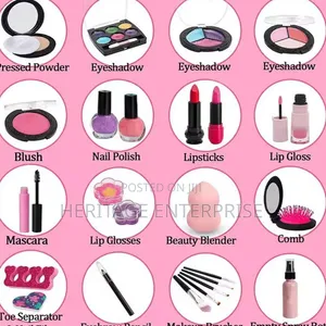 Children’s Make-Up Kit / Set Pink