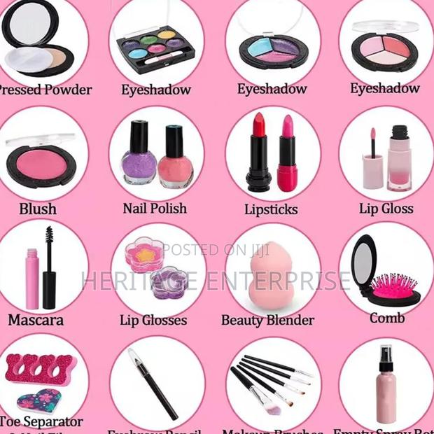 Children’s Make-Up Kit / Set Pink - main view