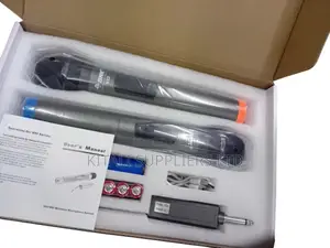 BNK NX2 Professional Universal Wireless Microphone (Dual Handheld UHF)