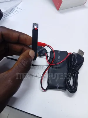 Portable Pinhole Spy CCTV Camera for Flexible Security Applications