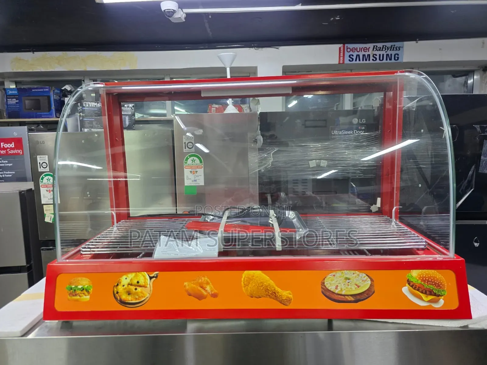 Commercial Food Display/Warmer 3-Tray