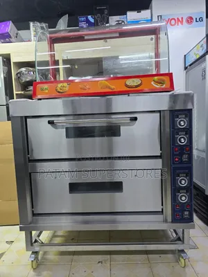 Commercial Electric Oven 2-Deck 4 Tray