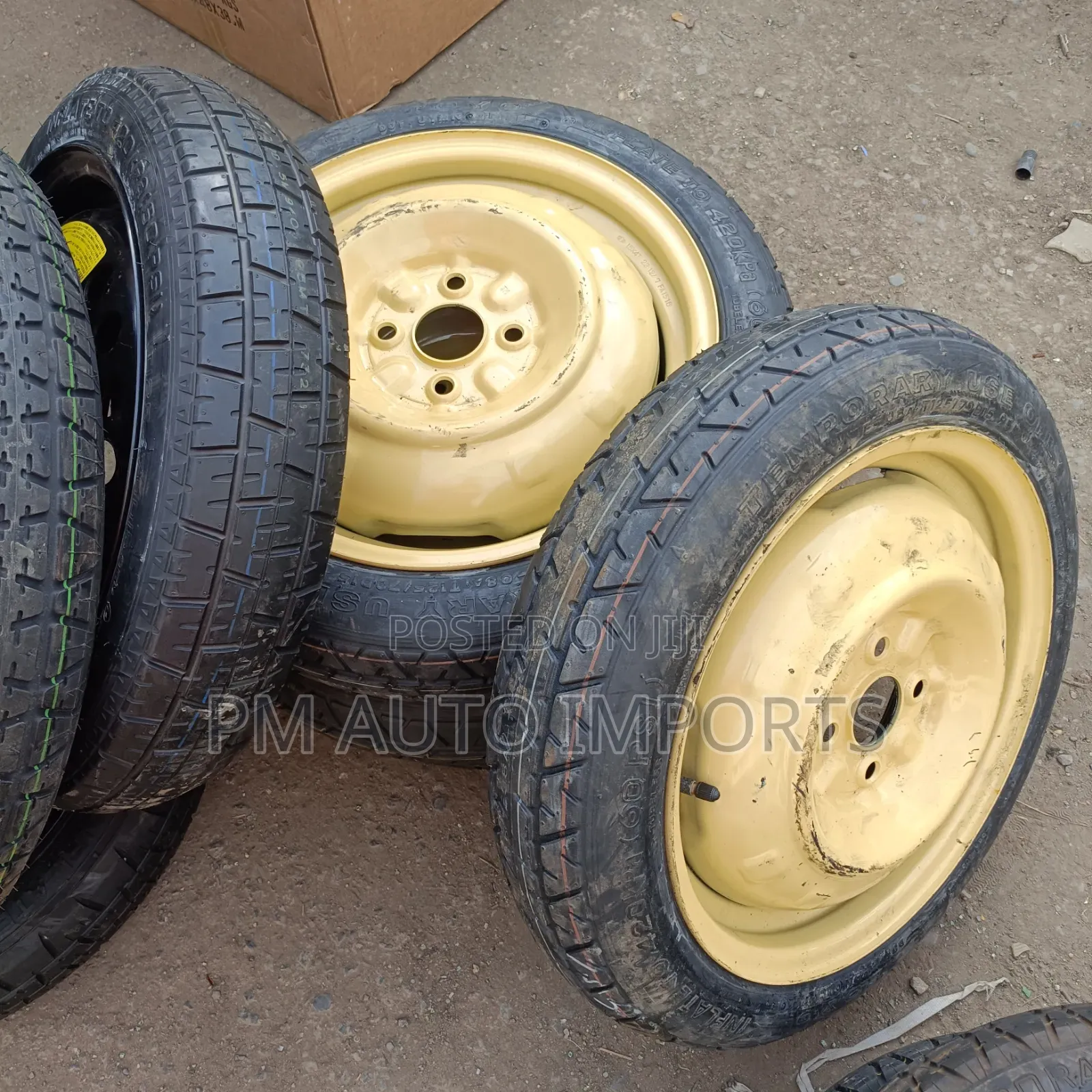 Toyota Fielder Spare Wheel