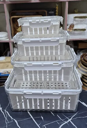 4 PCS Storage Containers