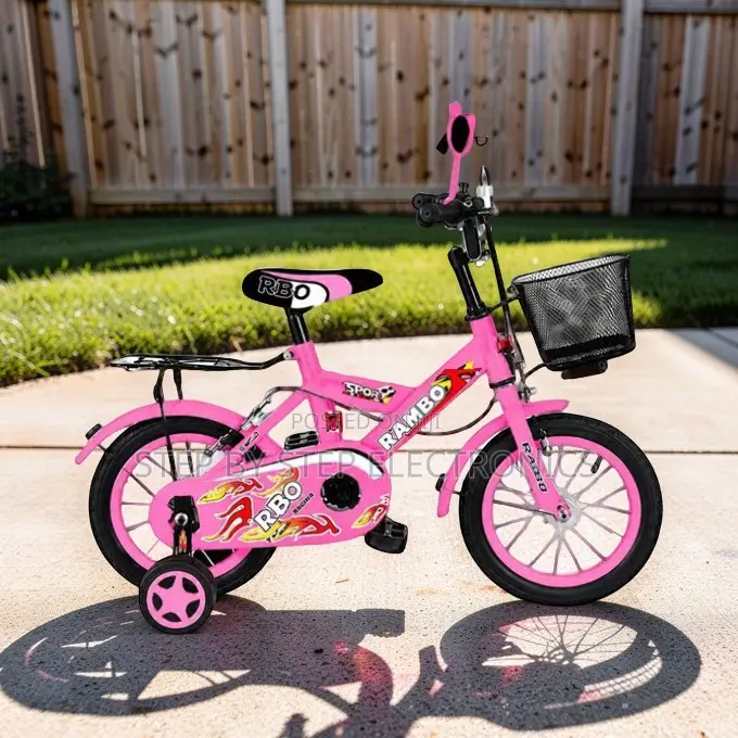 Easy-Steer 4–6 Years Size 16 Inch Color Pink Kids Bike Bicycle