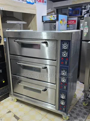 Commercial Oven 3 Deck 6 Tray