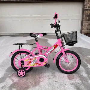 Easy-Control 4–6 Years Size 16 Inch Color Pink Kids Bike Bicycle