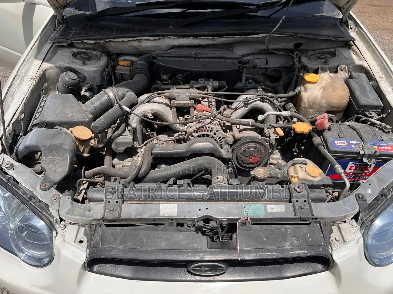 Subaru Impreza 2.0 WR1 2004 White