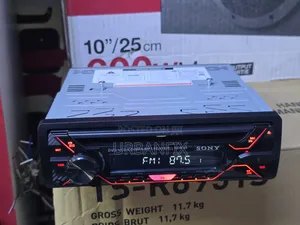 Sony CDX-G1200U Bluetooth Car Radio With CD, DVad and Video Out