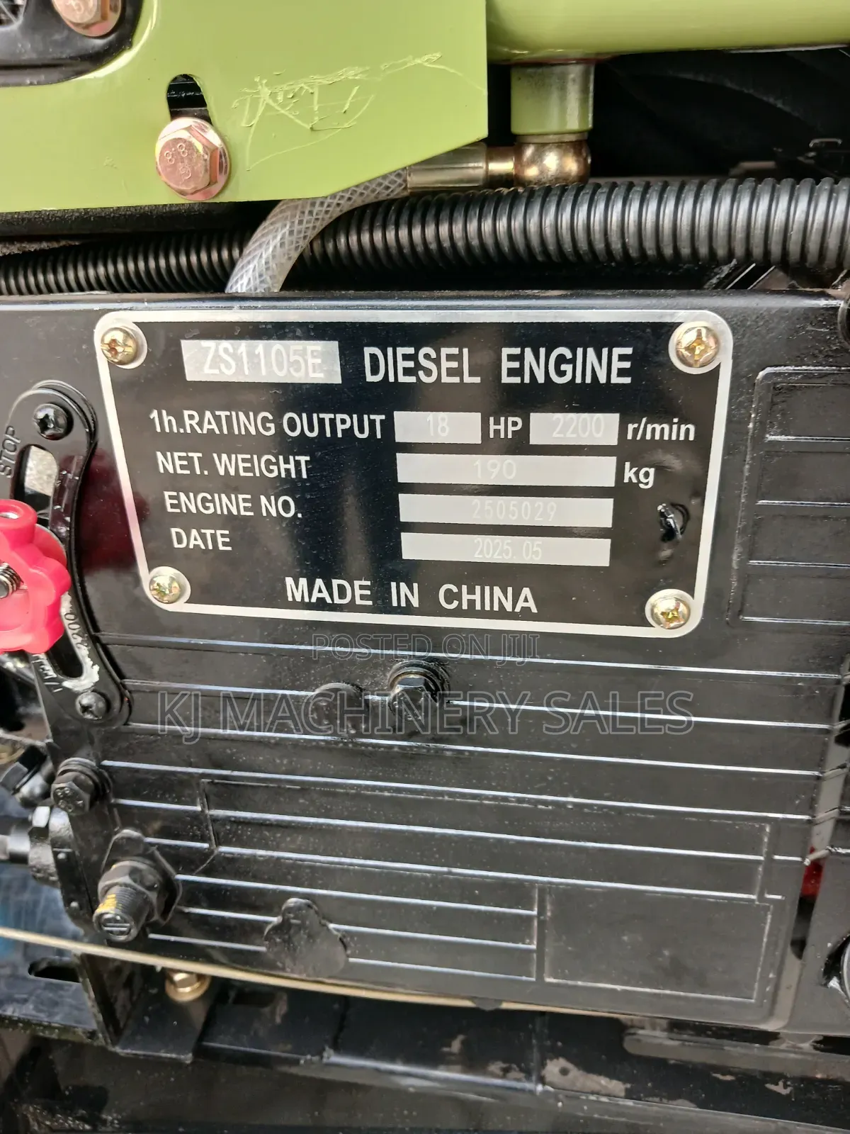 18hp walKing Tractor