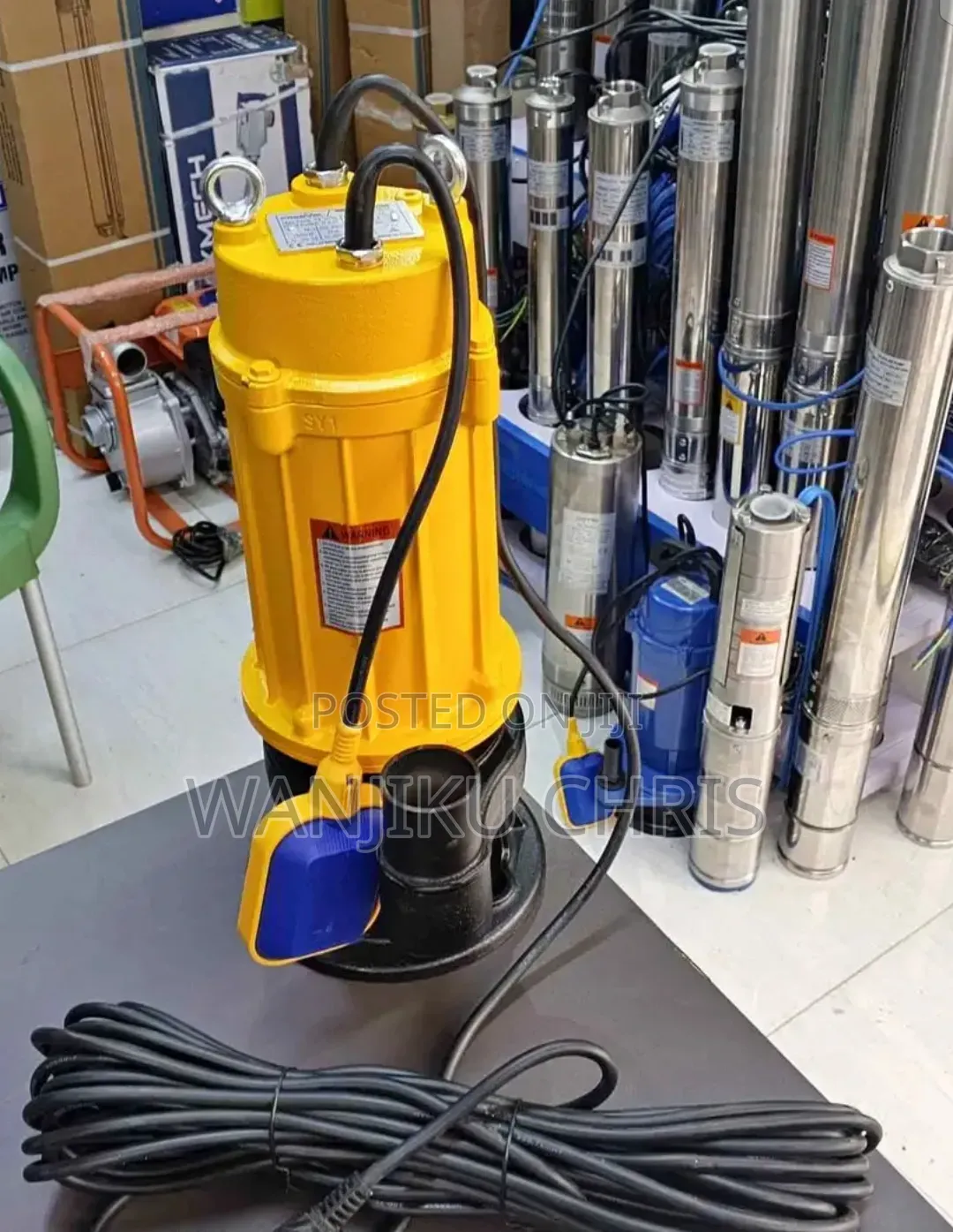 Heavy Duty Submersible Sewage Pump/Freevel Sewage Pump
