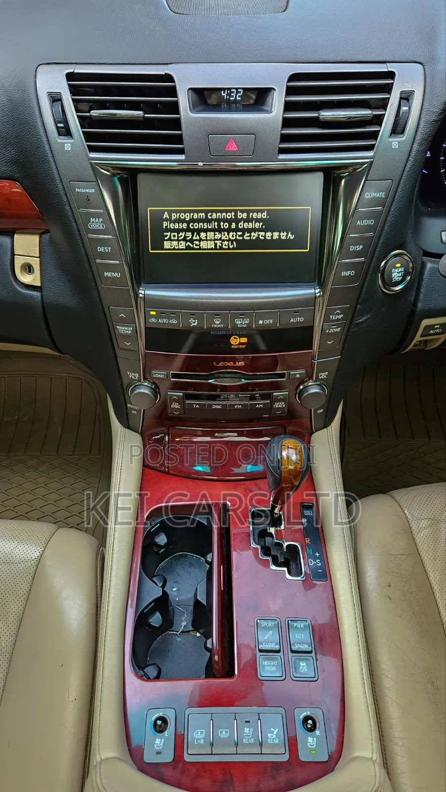Lexus LS 430 2006 Black