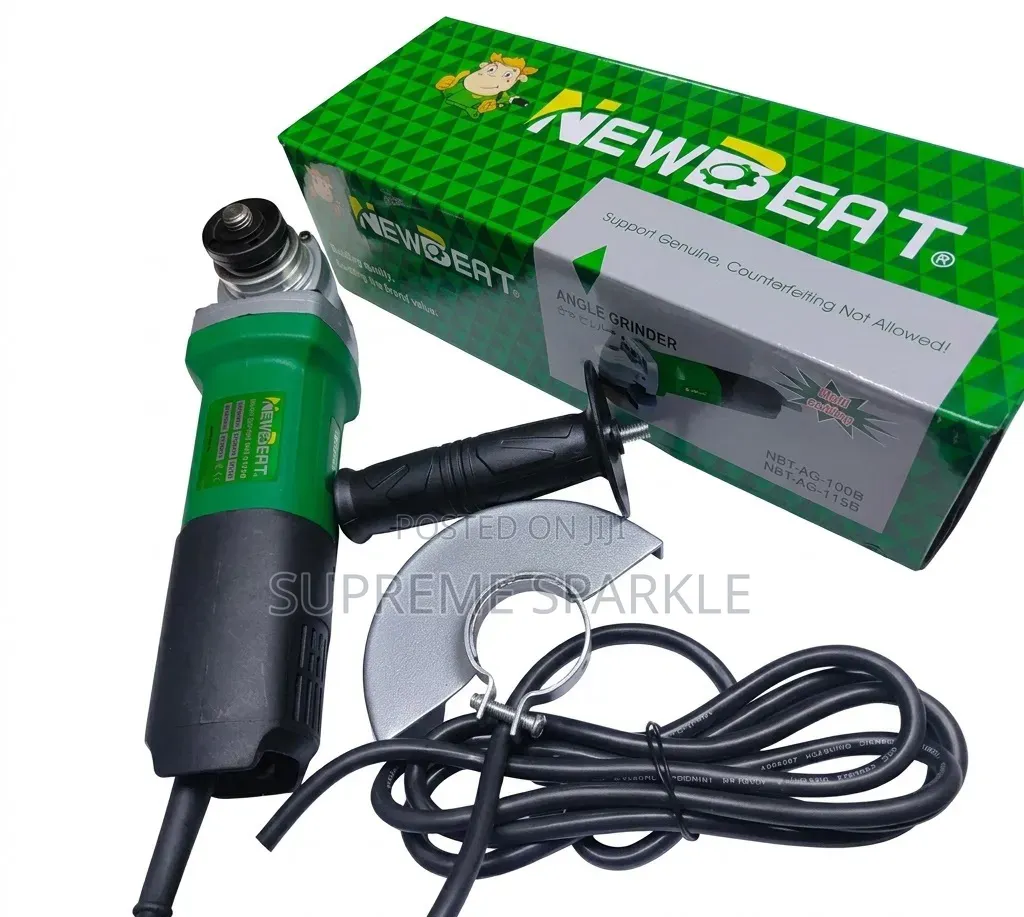 Newbeat 1000W Electric Angle Grinder – 4" / 4.5"