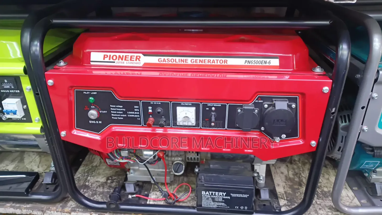Pioneer 5.5kva Gasoline Power Generator