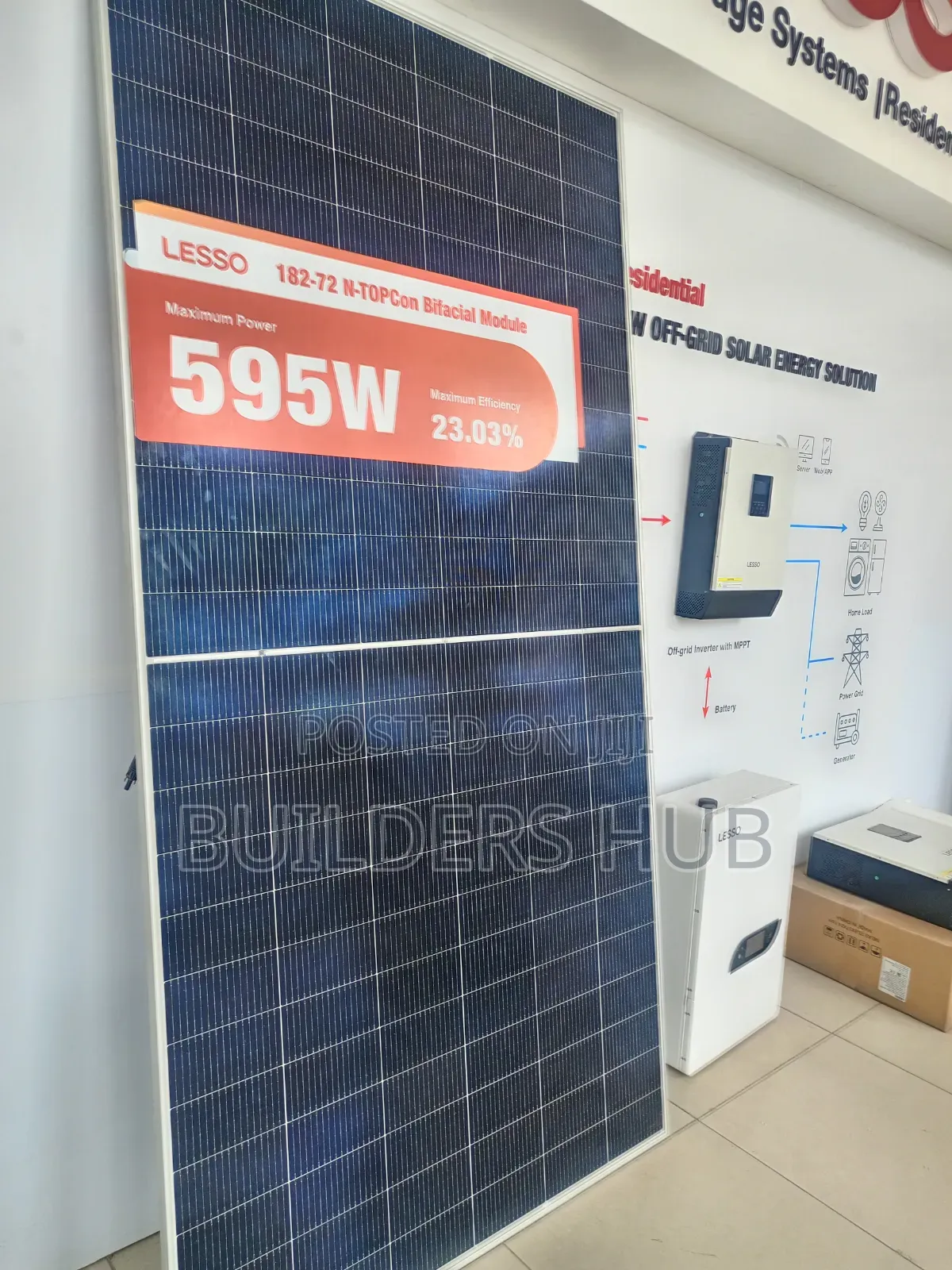 Lesso Solar Panels TopCon