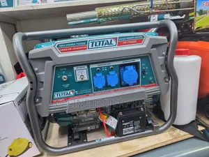 TOTAL 420cc 7.5kW Petrol Generator – Electric Recoil Start