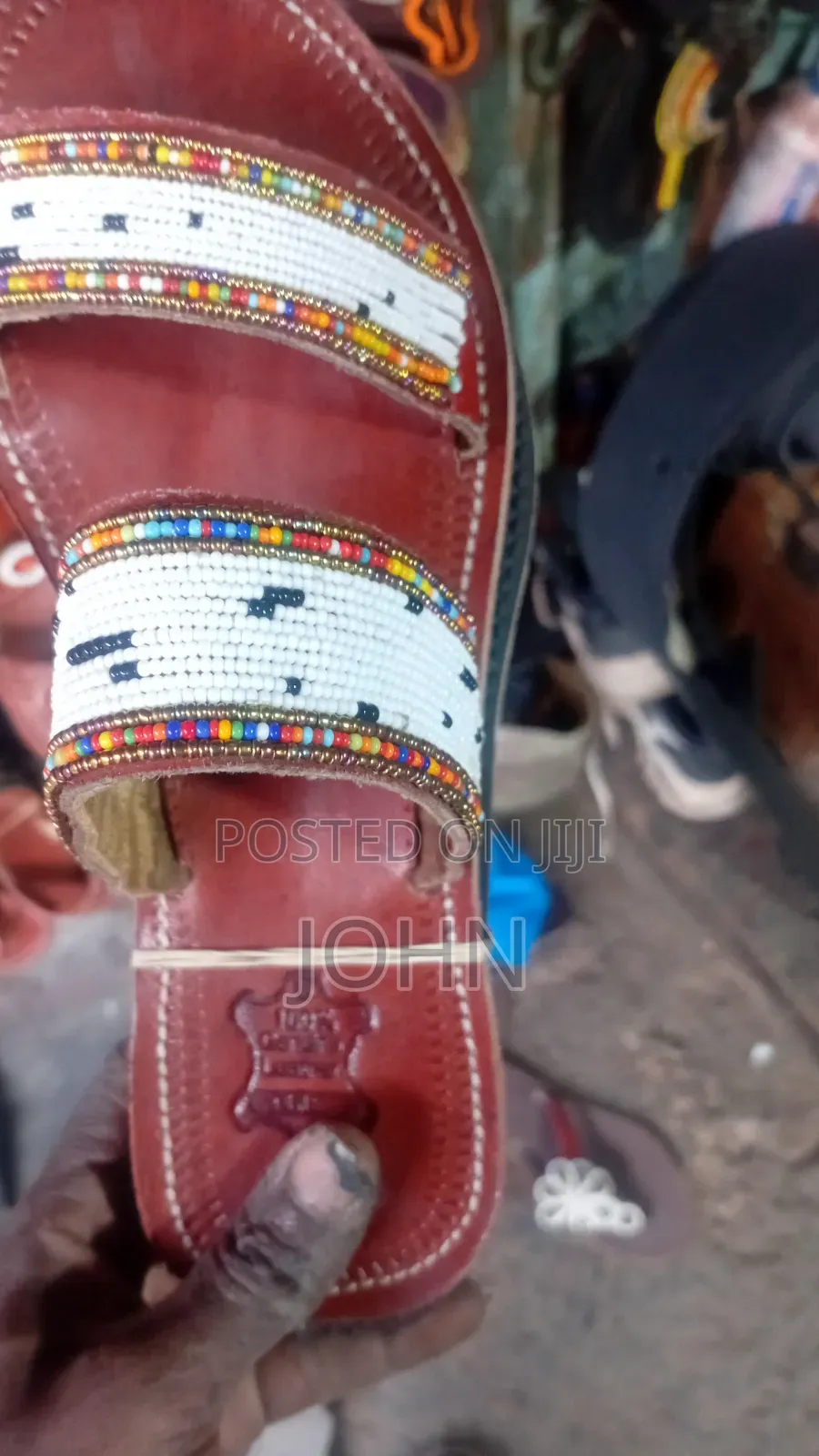 Beaded Maasai Sandals