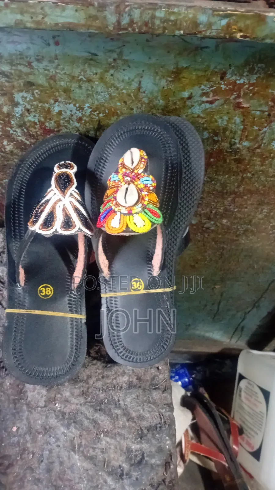 Beaded Maasai Sandals