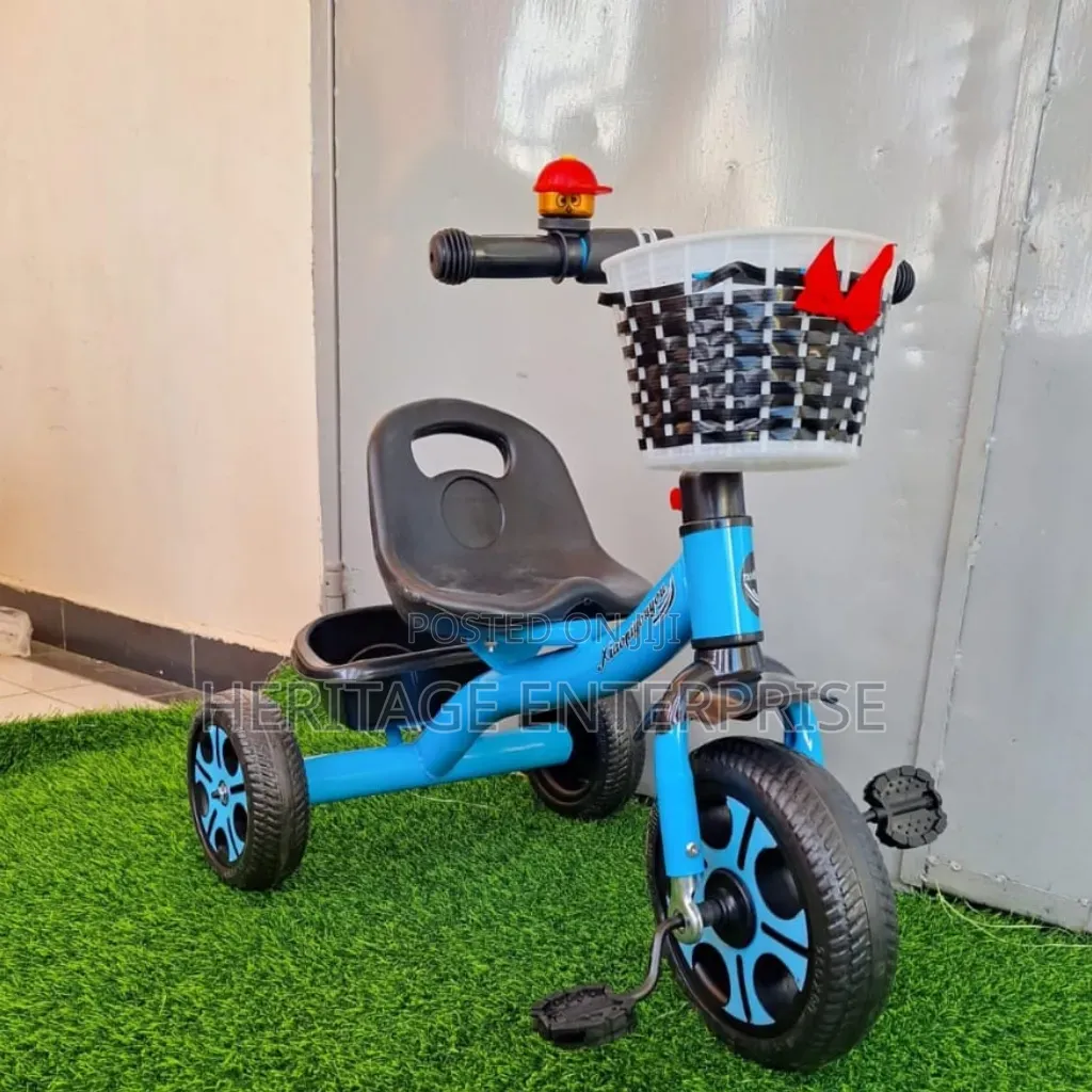Kids Tricycle, 3 Wheel Blue and Pink