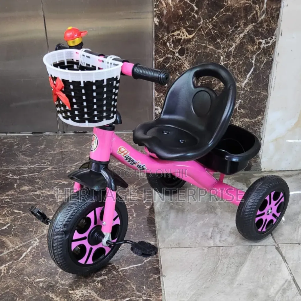 Kids Tricycle, 3 Wheel Blue and Pink