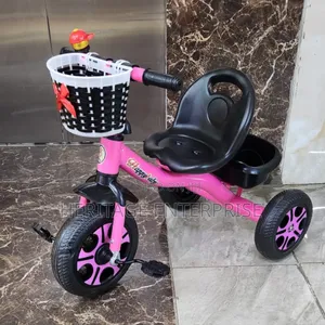 Kids Tricycle, 3 Wheel Blue and Pink