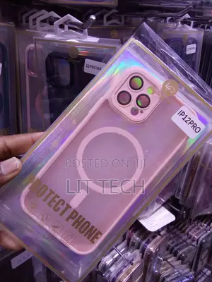 Pink Legan MagSafe Transluscent Case Explicitly for the iPhone 12 Pro