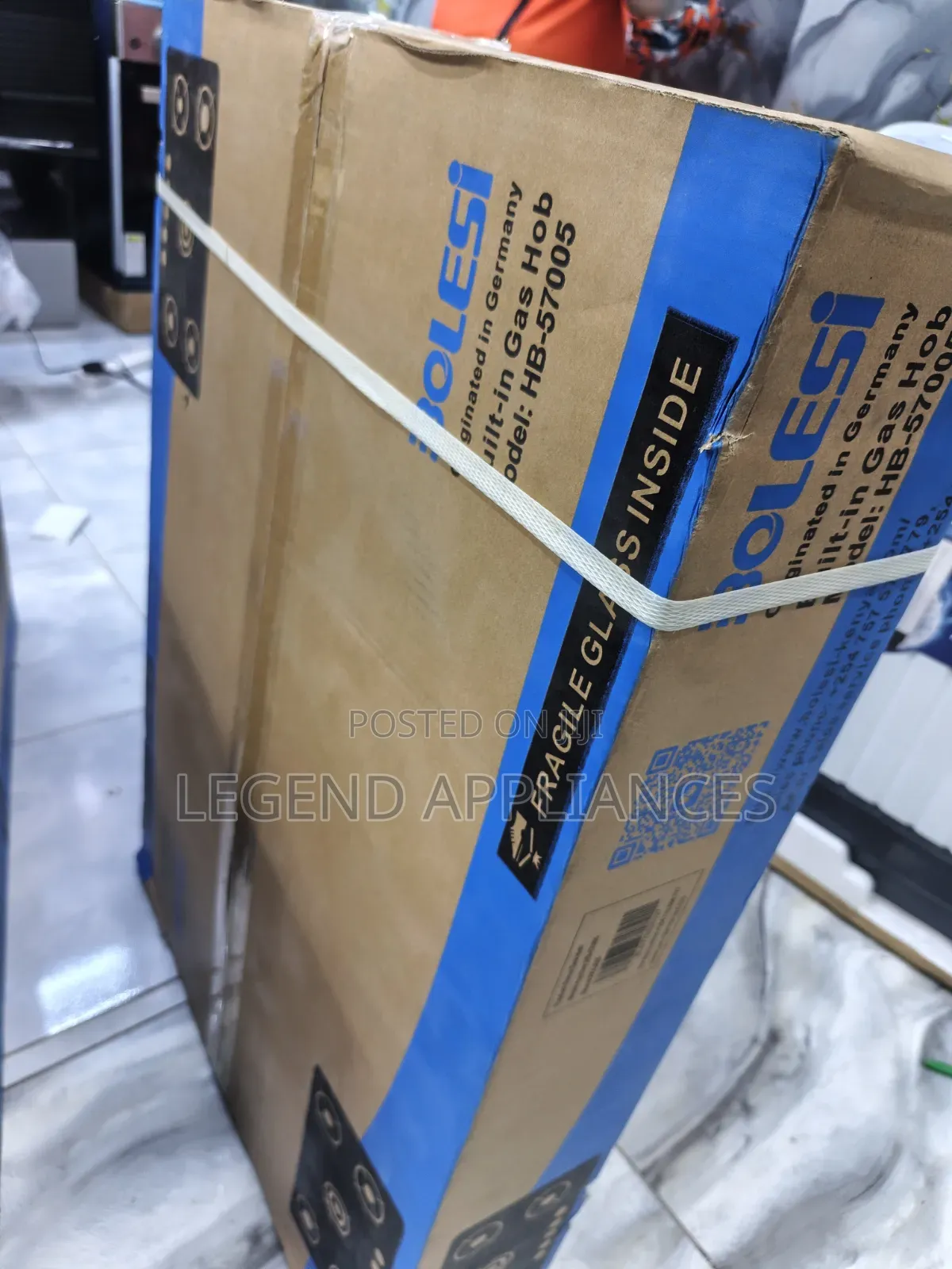 Bolesi Hob 2 Burners Inbuilt Gas