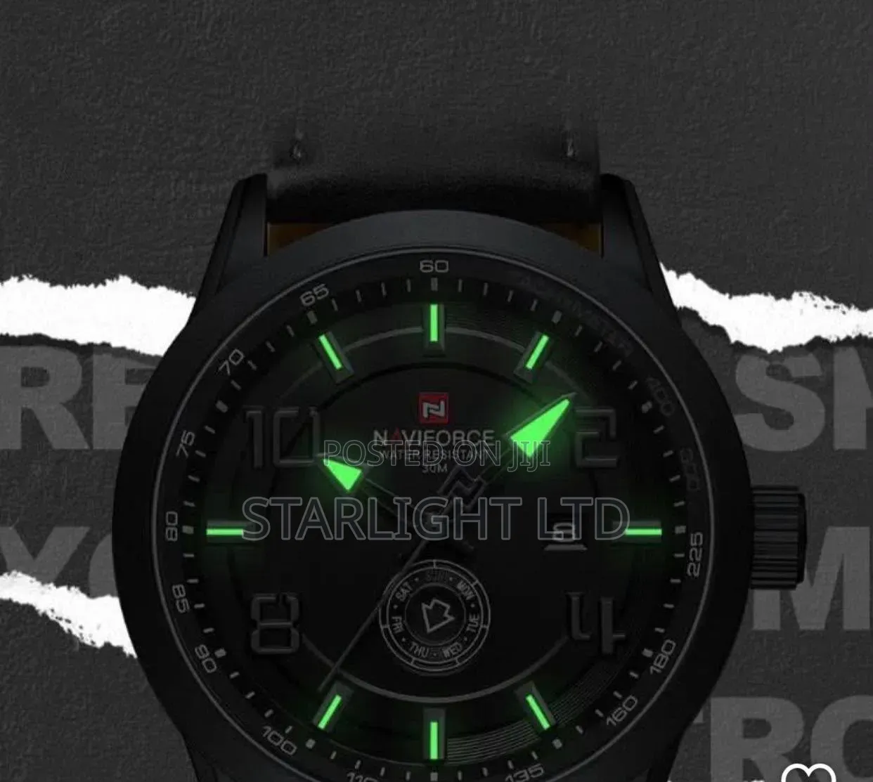 NAVIFORCE NF9229 Men's Retro Fashion Waterproof Wristwatch