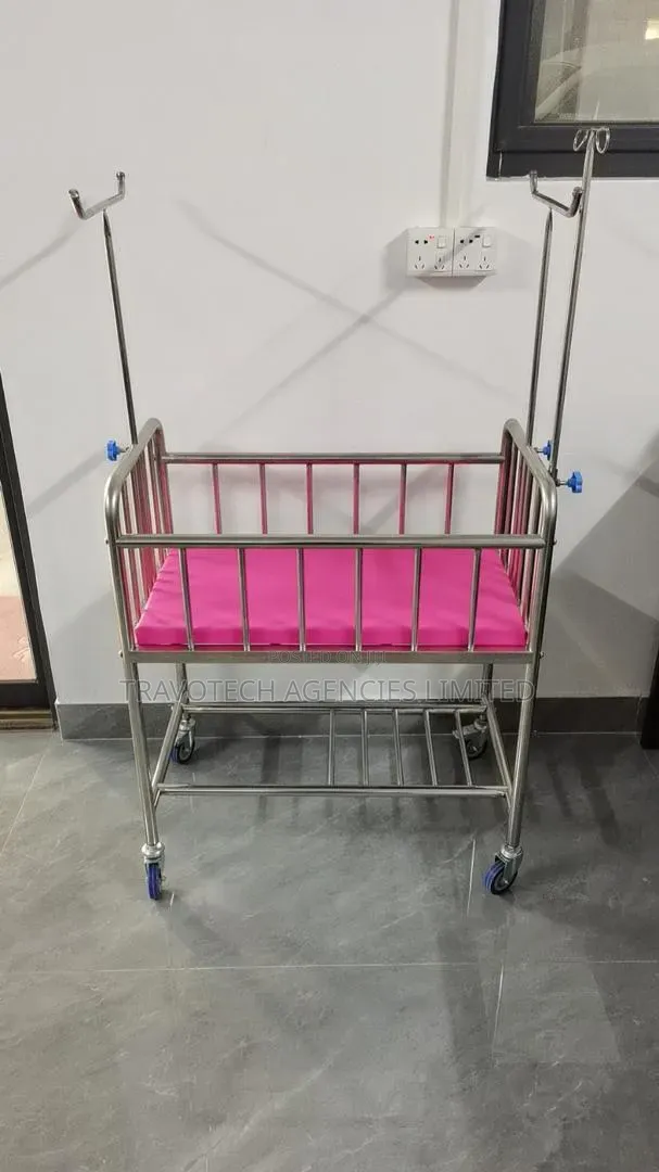 Baby Cot Stainless Steel