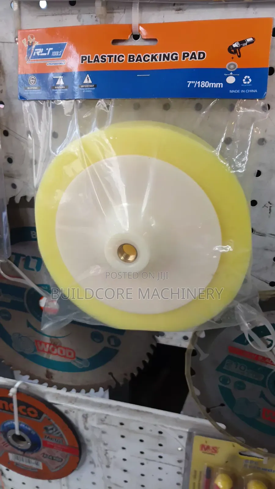 Plastic Backing Pad/Buffing Pad 7inch