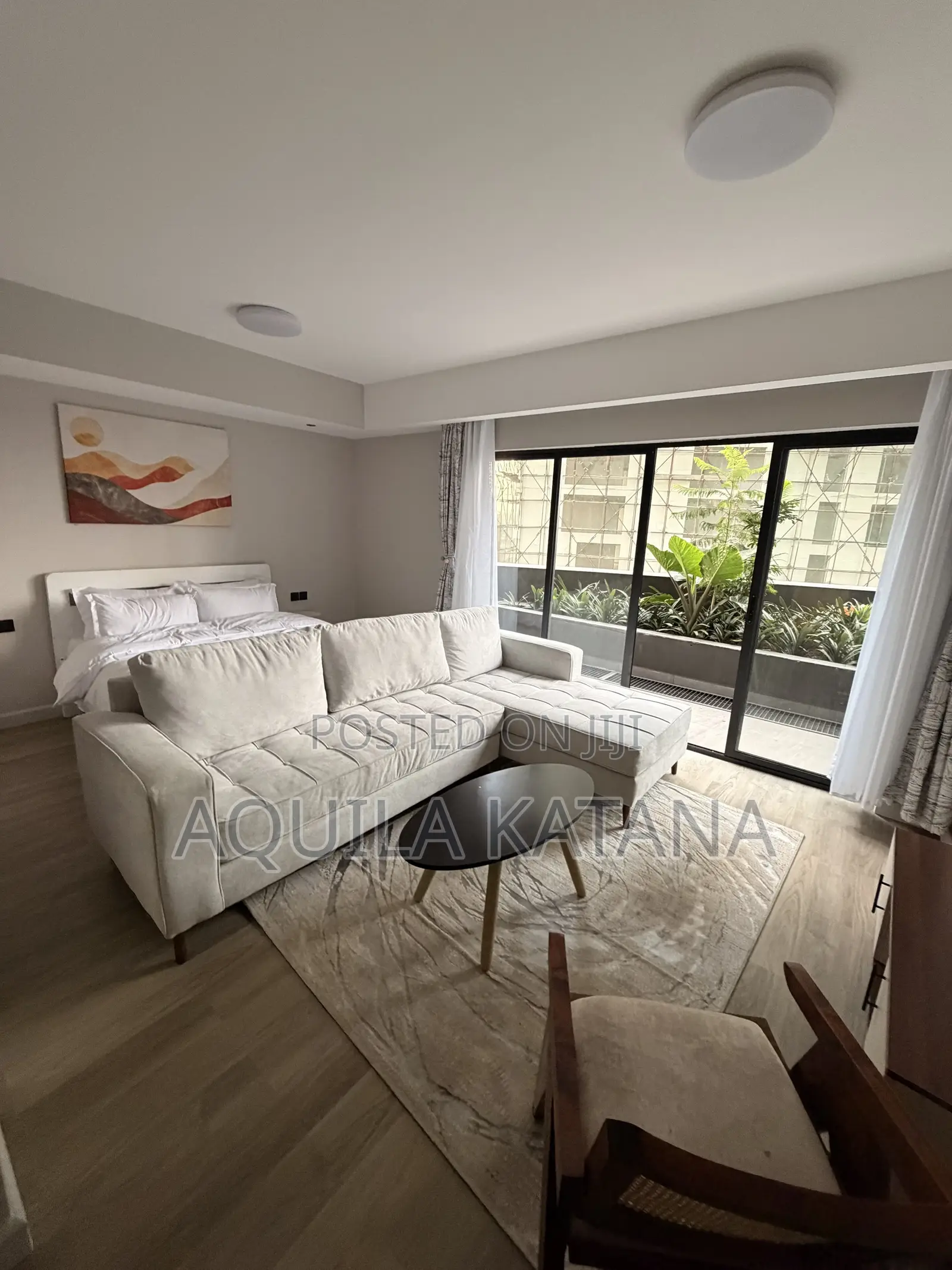 Modern Studio Apartment in Upperhill, Nairobi