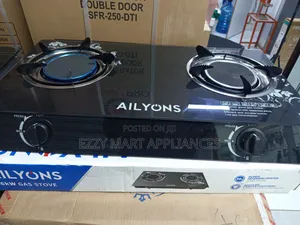 Ailyons Infrared 2 Burner Gas Cookers